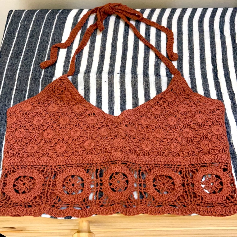 Free People Sydney Crochet Bralette